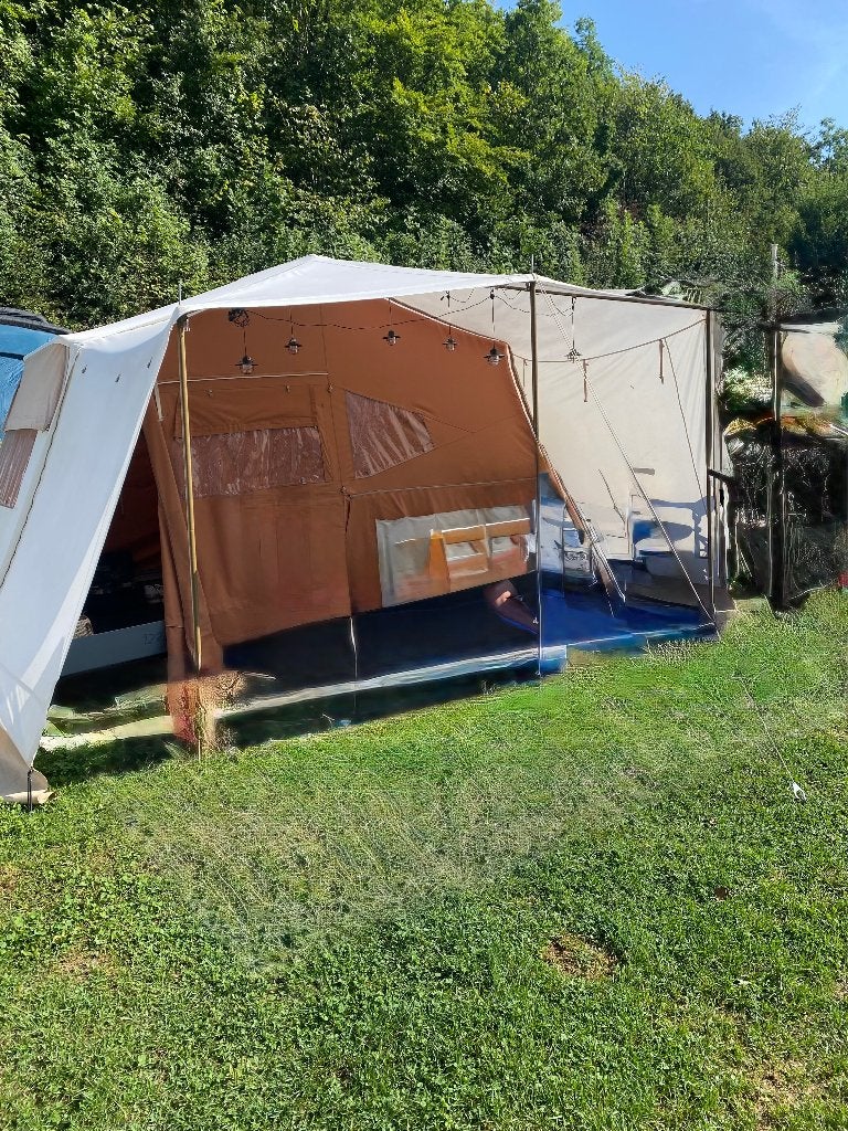 Tentdoek voor Zambezi tenttrailer, Ophalen, Gebruikt