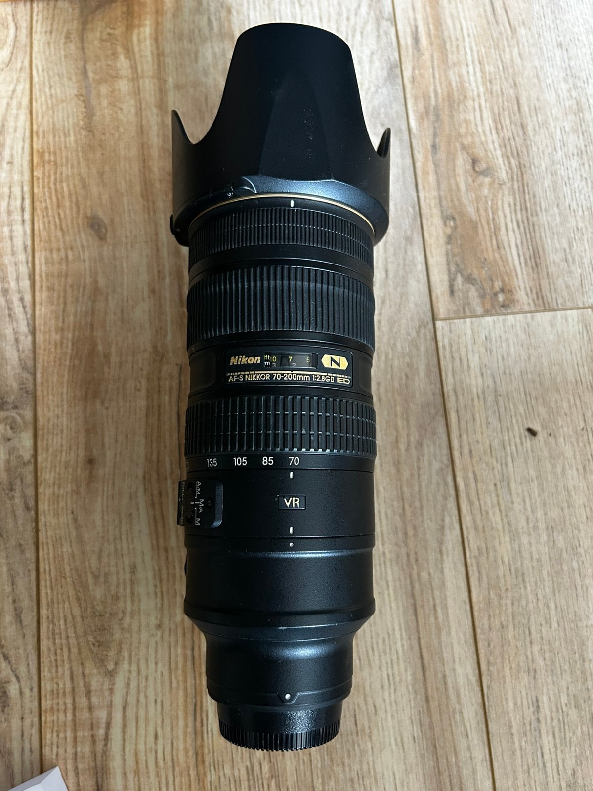 Nikon afs-70-200  1:2.8 ed vr type 2, Audio, Tv en Foto, Fotografie | Lenzen en Objectieven, Ophalen of Verzenden, Zo goed als nieuw