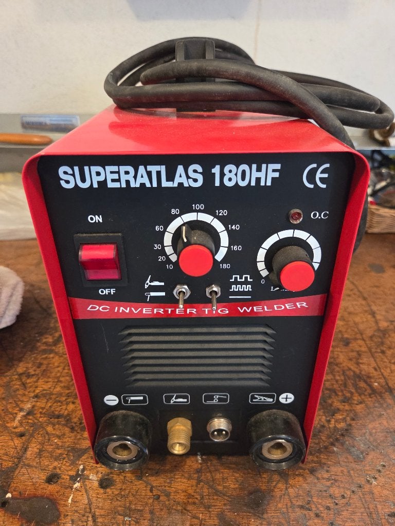 Lasapparaat Hoogfrequent Bester Superatlas 180, Doe-het-zelf en Verbouw, Gereedschap | Lasapparaten, Ophalen of Verzenden, Zo goed als nieuw