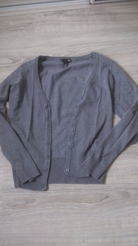 Grijs vest van h&m maat s, H&M, Ophalen of Verzenden, Maat 36 (S), Grijs