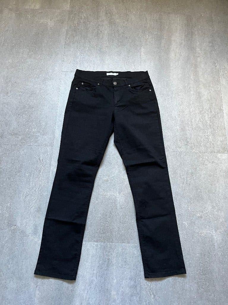 Enjoy - prachtige zwarte broek, maat 44, Zwart, Maat 42/44 (L), Enjoy, Ophalen of Verzenden