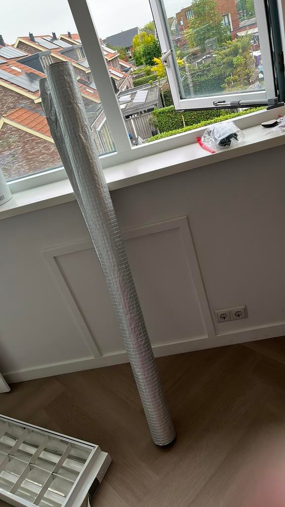 Damp dichte folie, Doe-het-zelf en Verbouw, Zeil en Folie, Ophalen, Zo goed als nieuw, 15 m² of meer, Folie