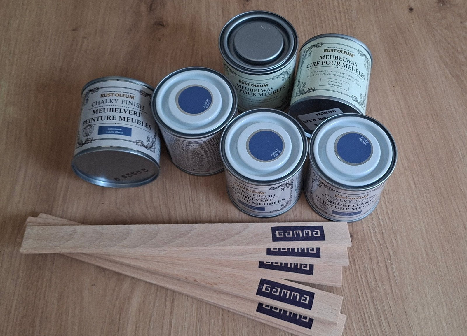 Rust-OleumFinish Verf Inktblauw & Meubelwas Transpara, Doe-het-zelf en Verbouw, Ophalen, Nieuw