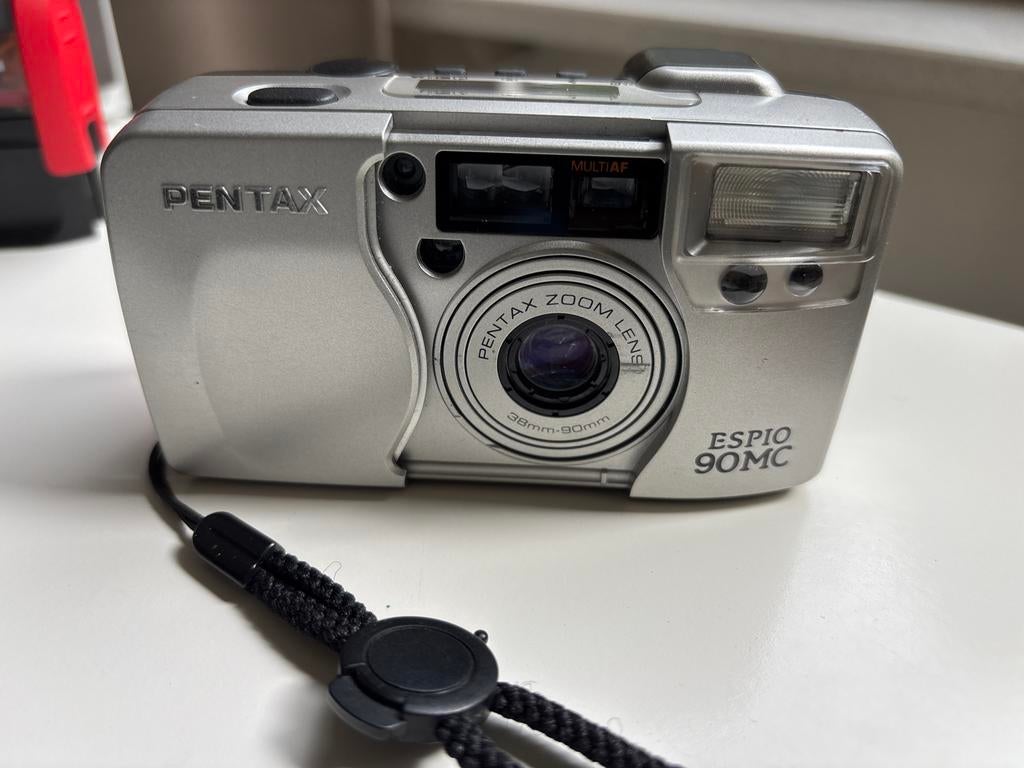 Pentax Espio 90MC Compact Camera analoog, Audio, Tv en Foto, Fotocamera's Analoog, Gebruikt, Compact, Pentax, Ophalen of Verzenden