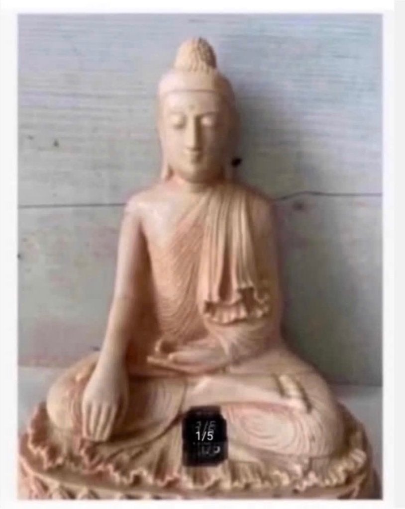 Shiva boeddha beeld Polyresin beeld, voor binnen of buiten, Nieuw, Ophalen of Verzenden, X, Overige materialen