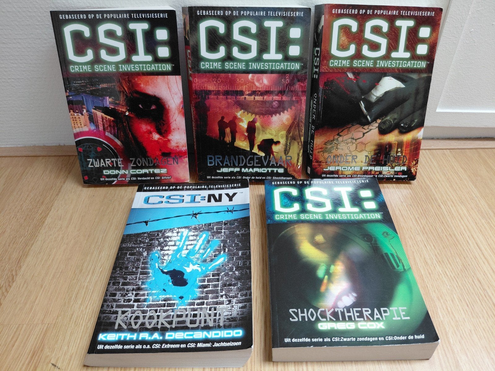 Boeken CSI, Boeken, Detectives, Ophalen