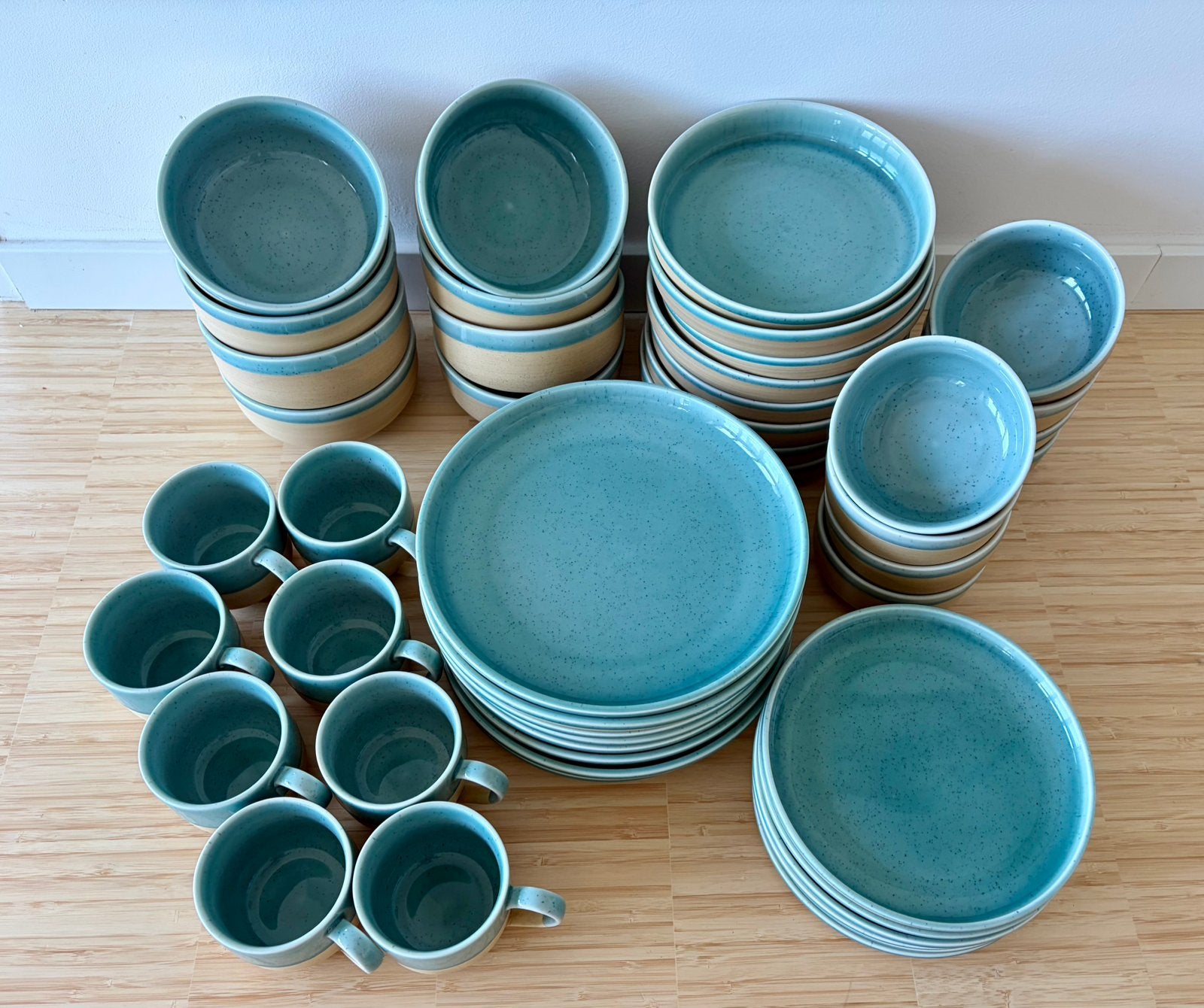 Top Choice Dinnerware Service for 8- high temp porcelain, Ophalen, Gebruikt, Overige stijlen, Porselein
