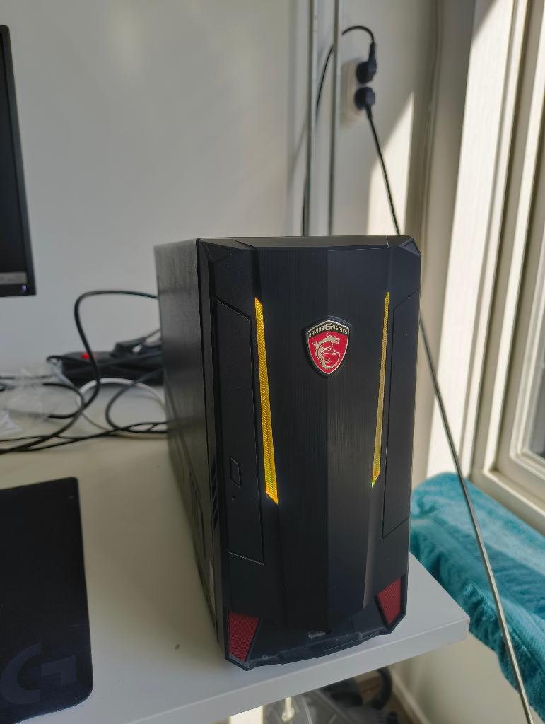 MSI Nightblade met RTX 2060, Computers en Software, Desktop Pc's, Ophalen, Virtual Reality, MSI Gaming PC, HDD