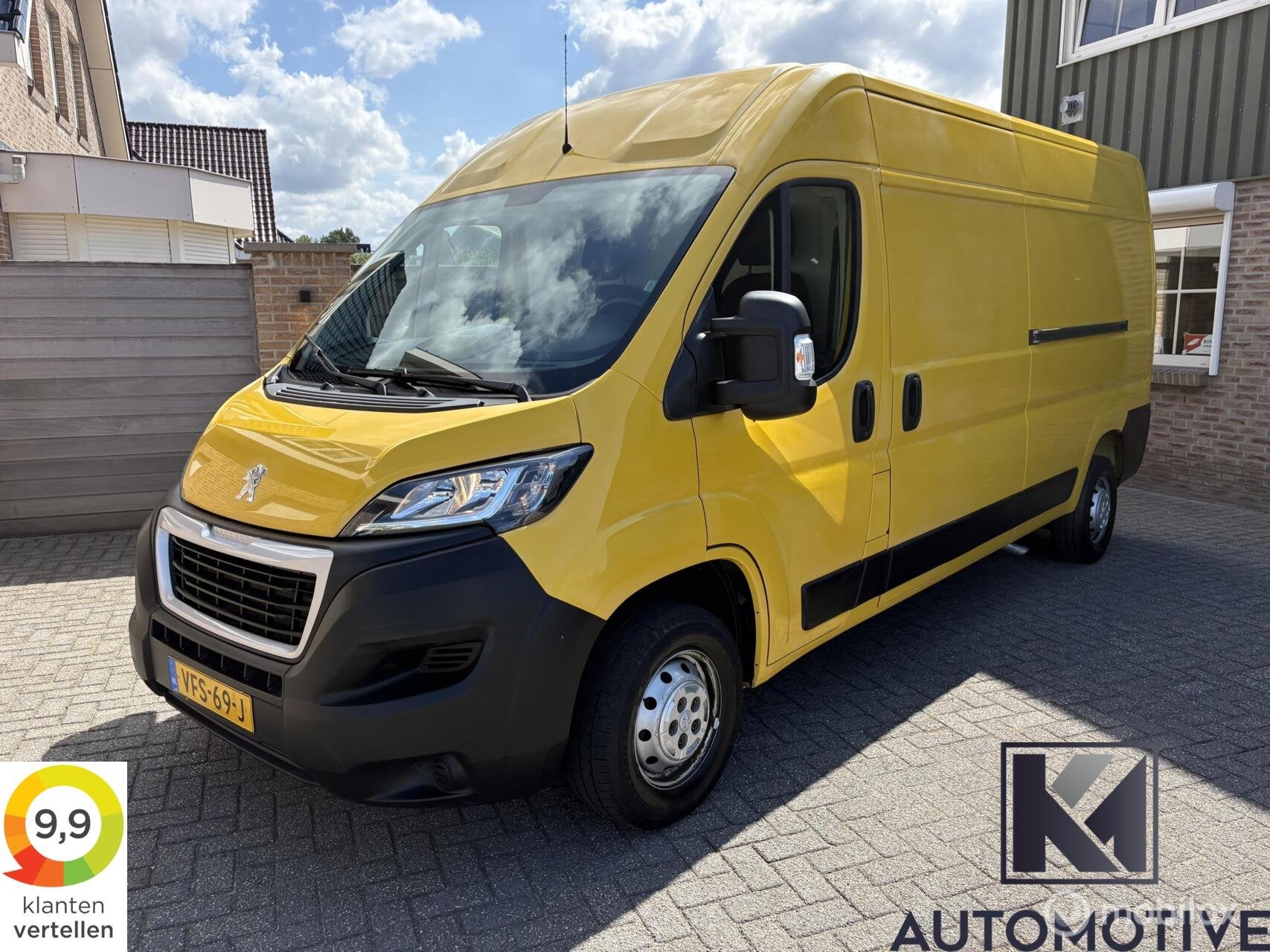 Peugeot Boxer 2.2 BlueHDi 140pk L3H2|2x Schuifdeur|Trekhaak, Auto's, Euro 6, 4 cilinders, Automatische klimaatregeling, 2500 kg