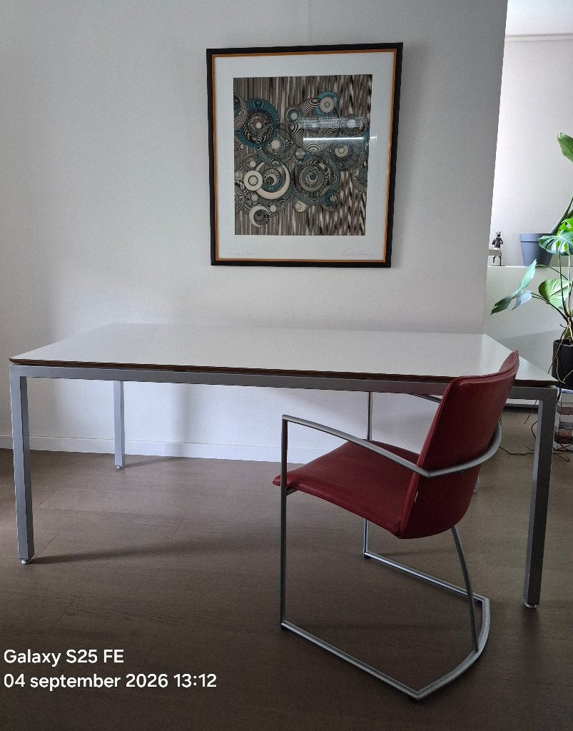 S16 Metaform eetkamertafel, Huis en Inrichting, Ophalen, Modern design, 50 tot 100 cm, Vijf personen of meer