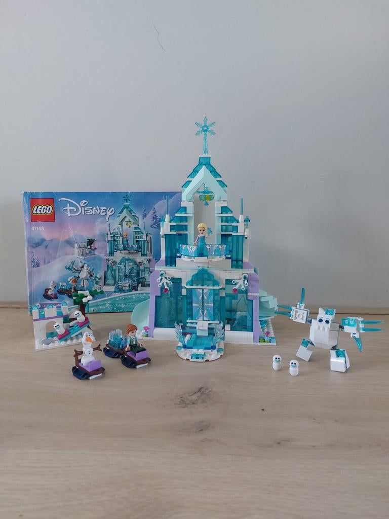 LEGO Disney Frozen Elsa's magische ijspaleis 41148, Ophalen of Verzenden, Zo goed als nieuw, Overige merken