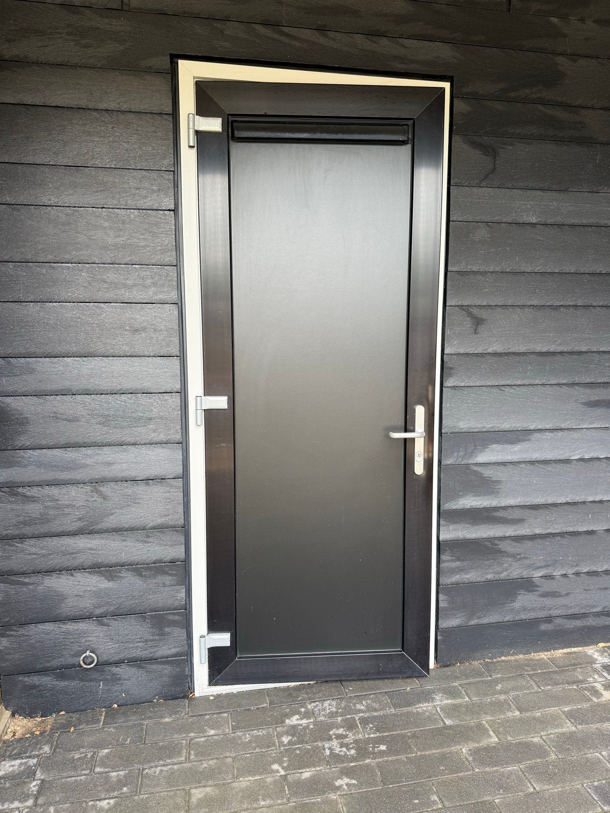 Schuurdeur inclusief kozijn - 92x234 cm, Ophalen, Gebruikt, 80 tot 100 cm, 215 cm of meer