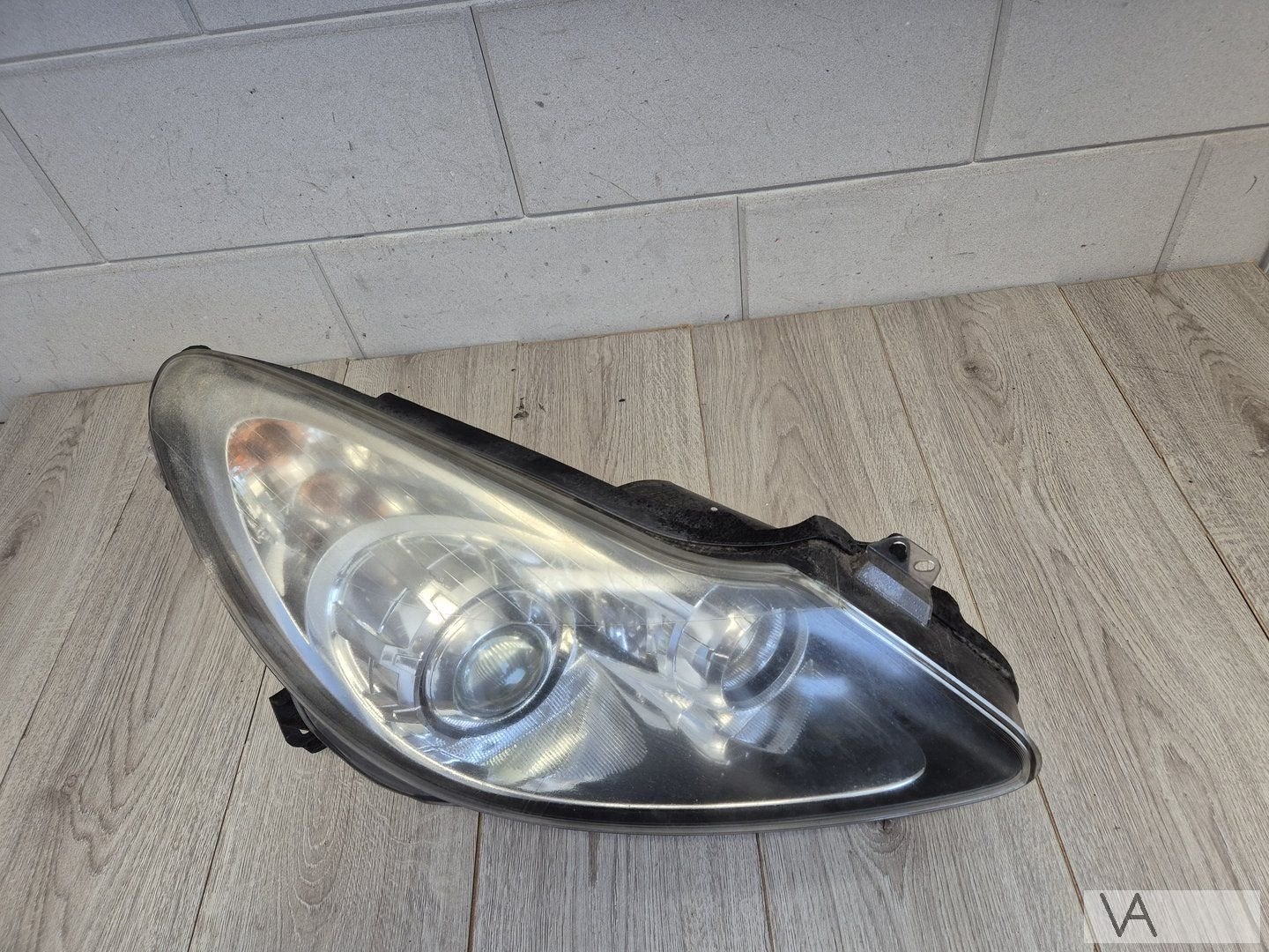 Opel Corsa D 2006 -2010 koplamp rechts met lens AFL 13186386, Auto-onderdelen, Verlichting, Gebruikt, -, -, Opel
