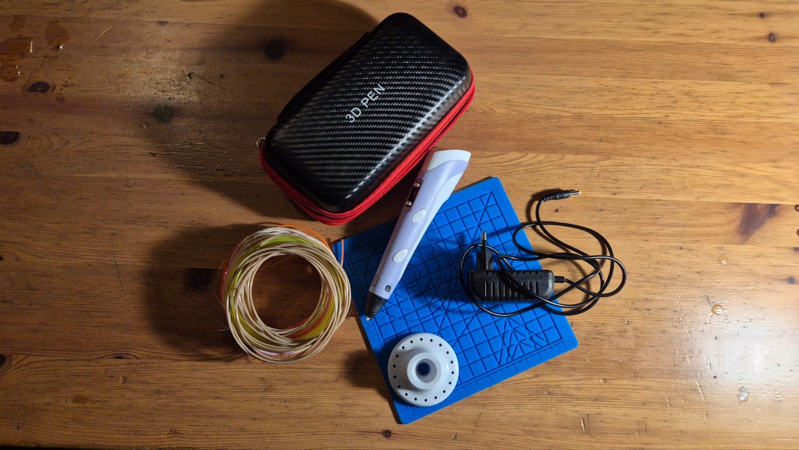 3d Pen met 30 kleuren filament, Ophalen of Verzenden, Gebruikt, Elektrisch, Knutselset