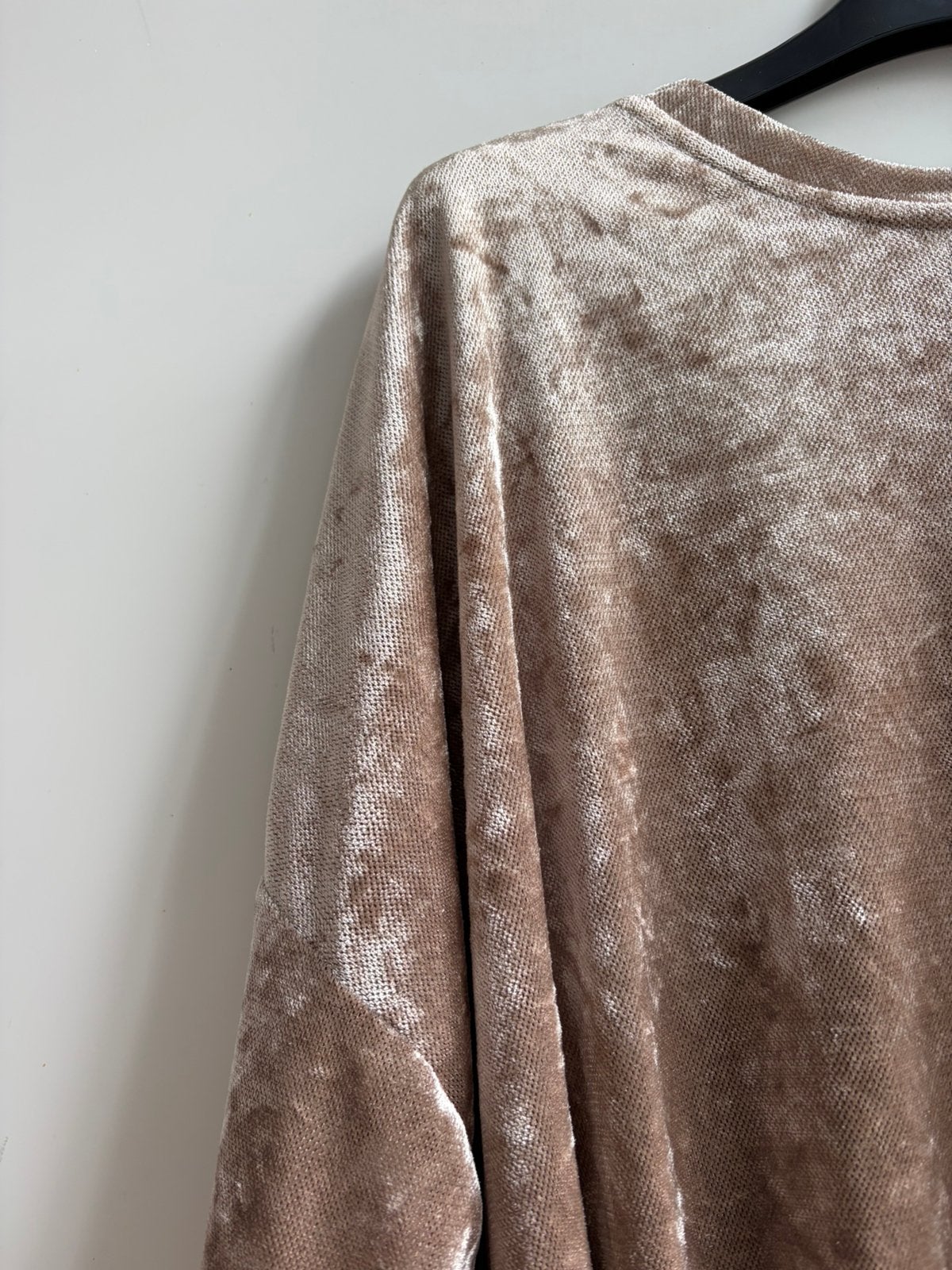 GARCONNE veloursen trui beige mt TU, Kleding | Dames, -, Verzenden, Nieuw, Garconne