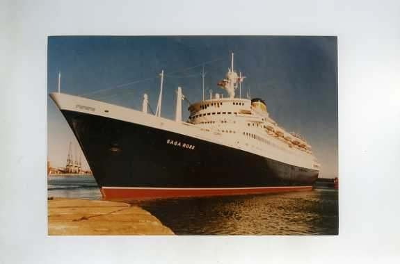 scheepvaart-foto-saga rose, Ophalen of Verzenden, Zo goed als nieuw, Motorboot, Boek of Tijdschrift