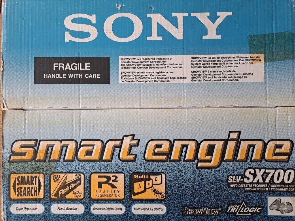 Sony SLV-SX700 VHS videorecorder – compleet in doos – werkt, Film- of Videodigitalisatie