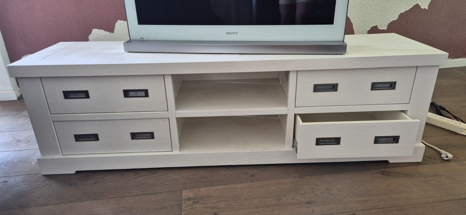 Hendel & Hazel TV-meubel - 180x53x45 cm, Ophalen, Gebruikt, 150 tot 200 cm, Minder dan 100 cm