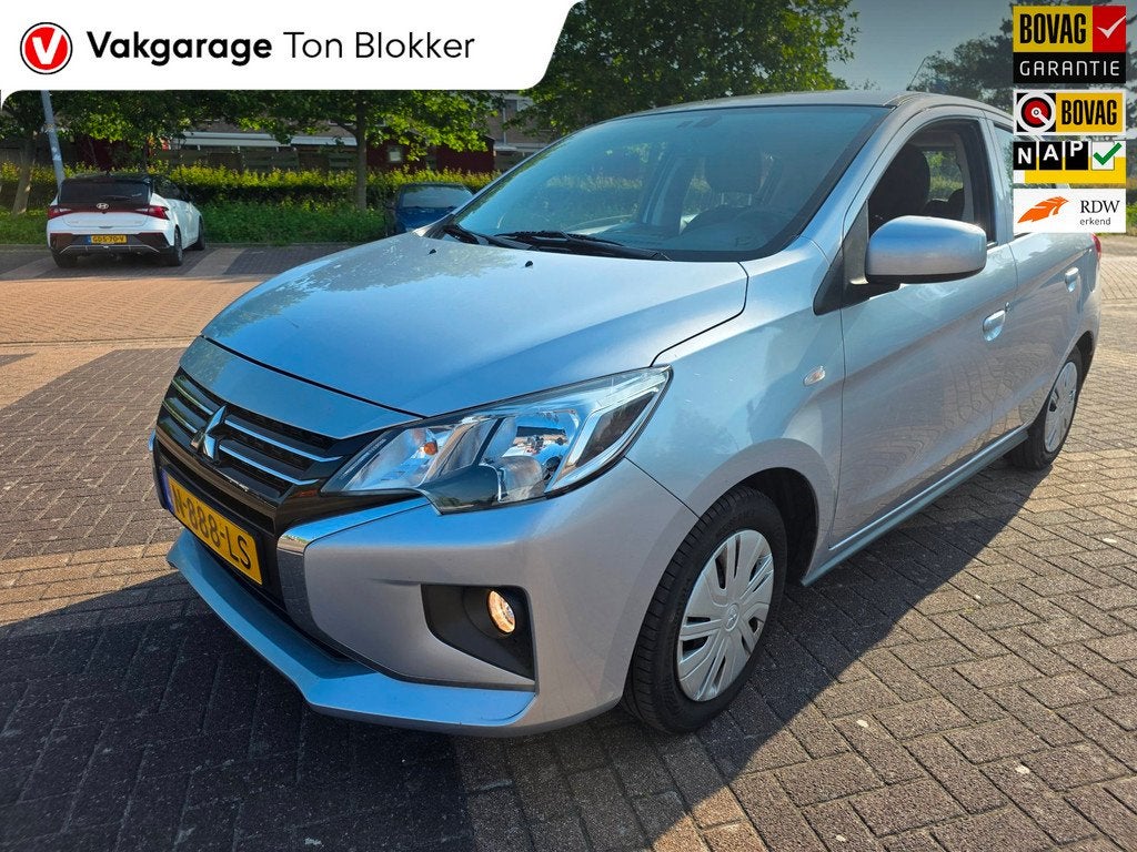 Mitsubishi Space Star 1.2 Cool+, Auto's, Mitsubishi, Bedrijf, Te koop, Space Star, ABS, Airbags, Airconditioning, Bluetooth, Boordcomputer