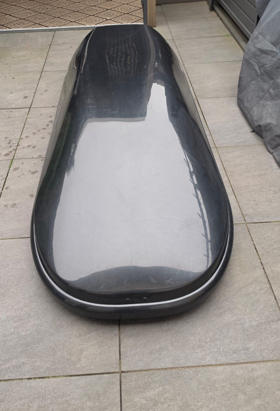 Thule Skibox Dakkoffer - 235x85x35 cm met beugels, Auto diversen, Ophalen, Gebruikt