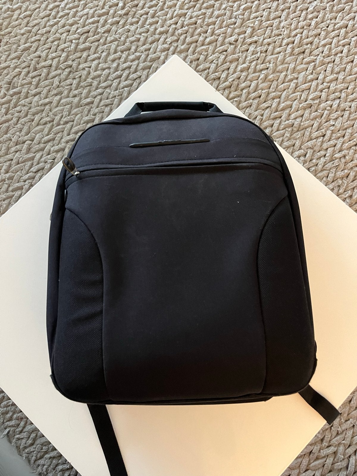 Samsonite zwarte rugzak met laptopvakken, Sieraden, Tassen en Uiterlijk, Gebruikt, 25 tot 40 cm, Ophalen of Verzenden, Overige merken