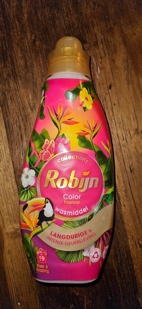 Robijn Color Tropical wasmiddel Collections 665ml, Ophalen of Verzenden, Schoonmaakmiddel