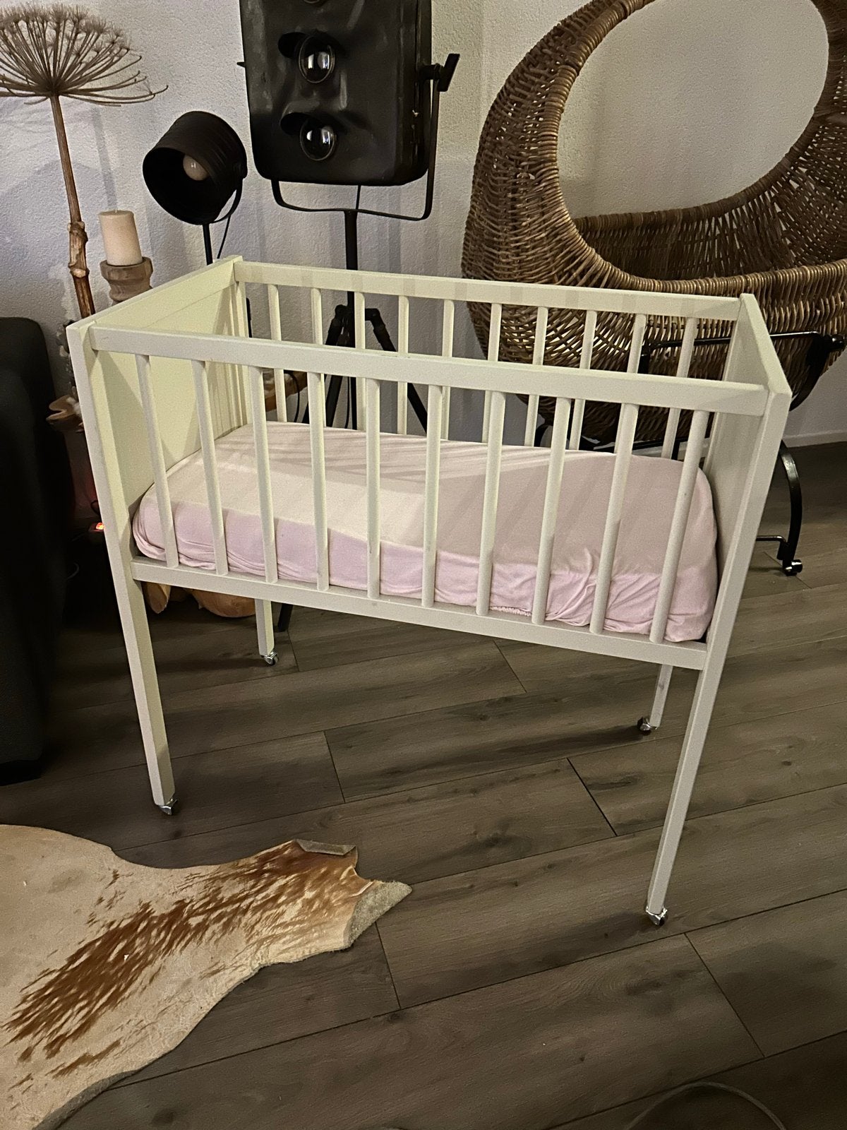 Wiegje op wieltjes, Kinderen en Baby's, Ophalen, Gebruikt, Wieg