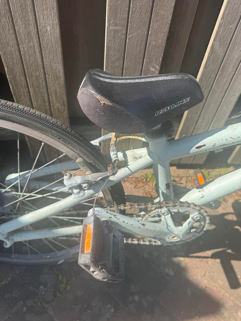 Redline BMX sportfiets met handrem en Kenny helm (XXS), 20 inch of meer, Gebruikt, Heren, Schijfrem