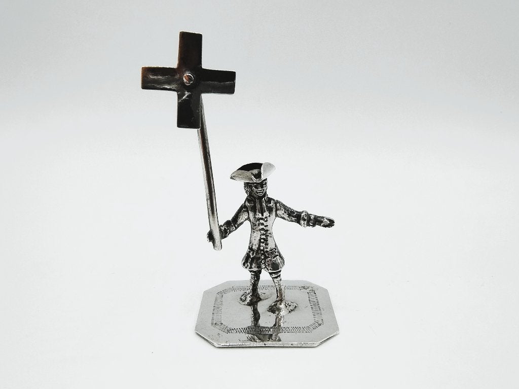Zilveren miniatuur, F. van Strant II, Amsterdam, ca. 1740, Antiek en Kunst, Verzenden, Zilver