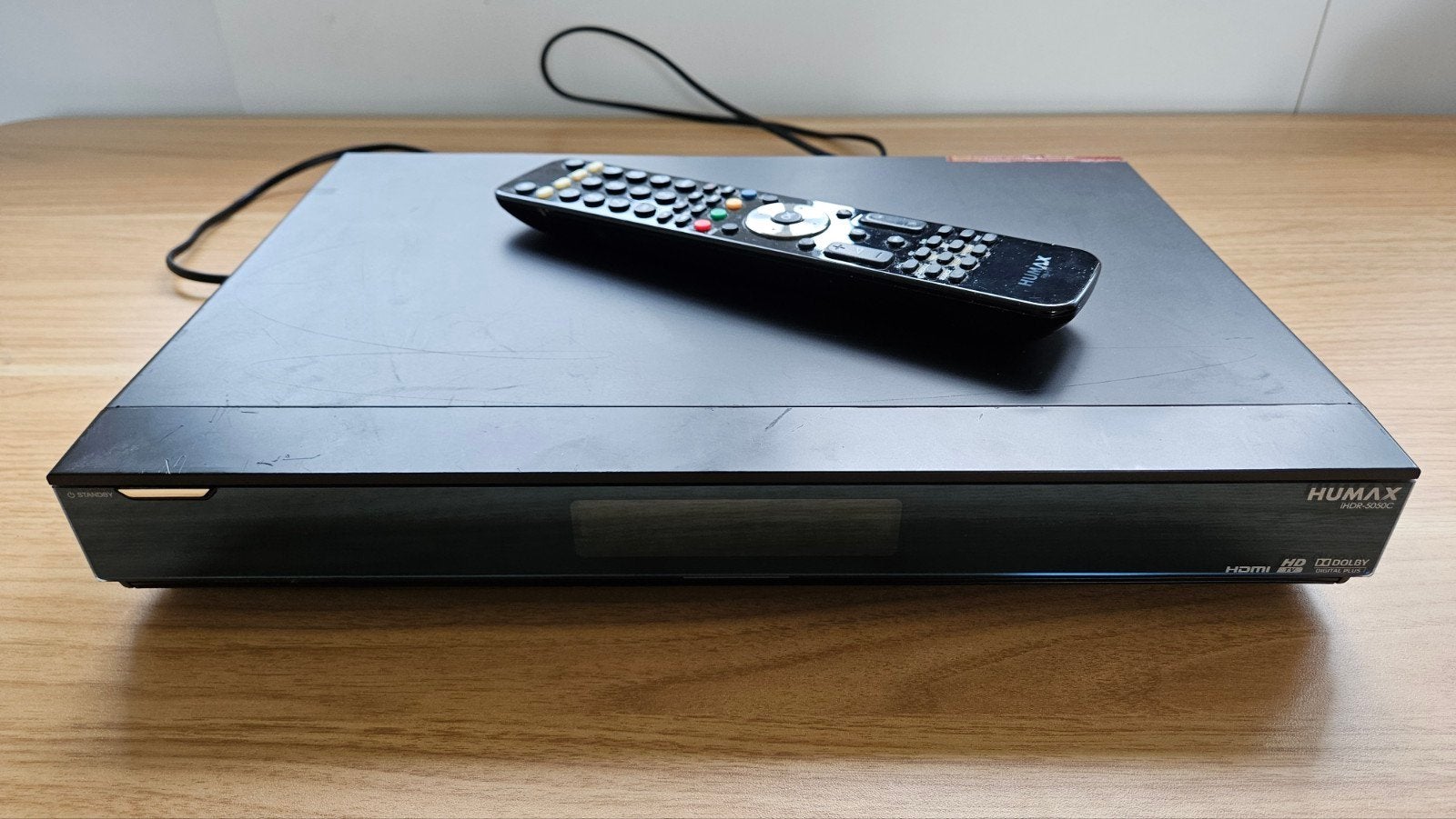 Humax iHDR-5050C HD Recorder met afstandsbediening, Ophalen of Verzenden, Gebruikt, Harddiskrecorder