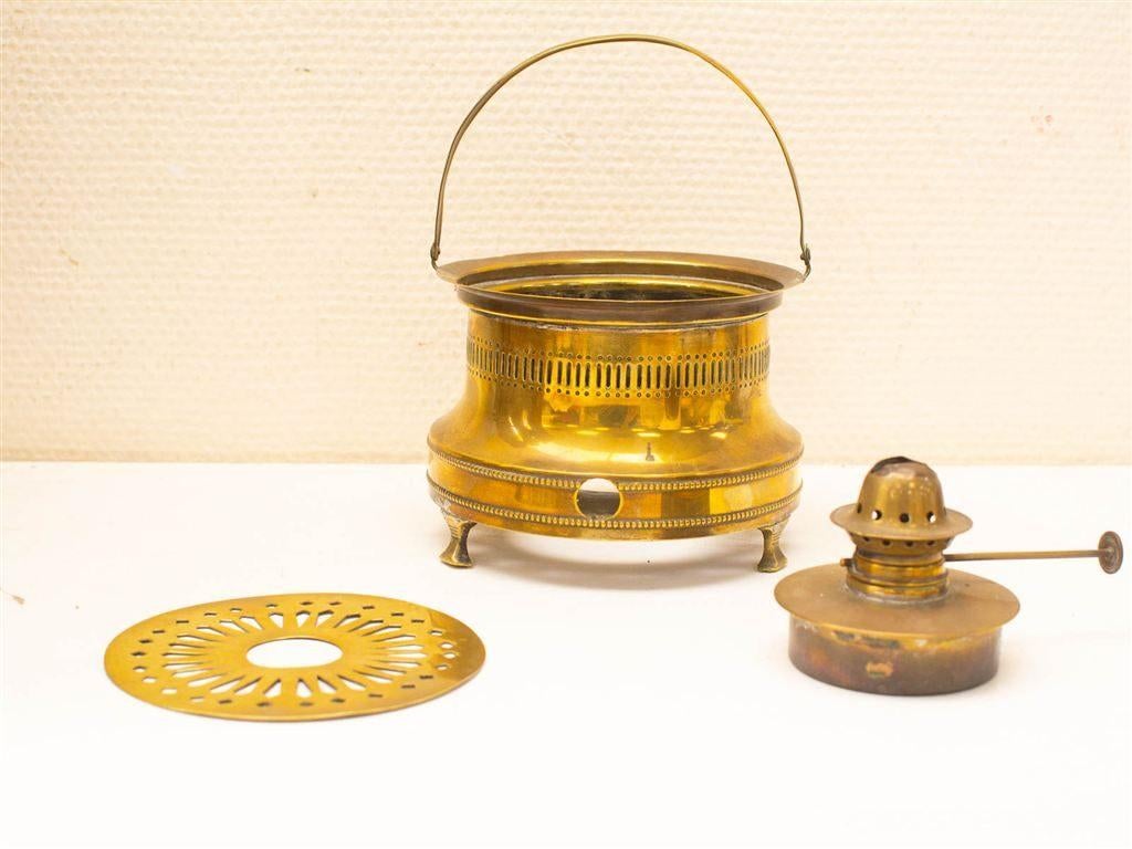 Petrolium theelicht 35244, Ophalen of Verzenden, Gebruikt, Aardewerk, Bord(en)