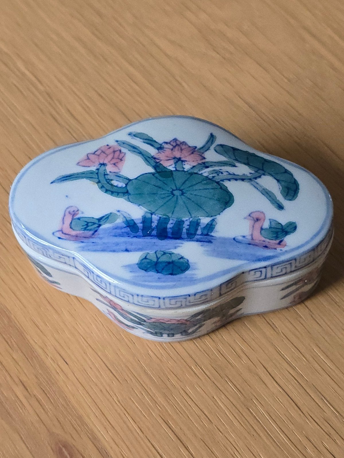Antiek Chinees sieradendoosje bijouteriedoosje sieradendoos, Ophalen of Verzenden