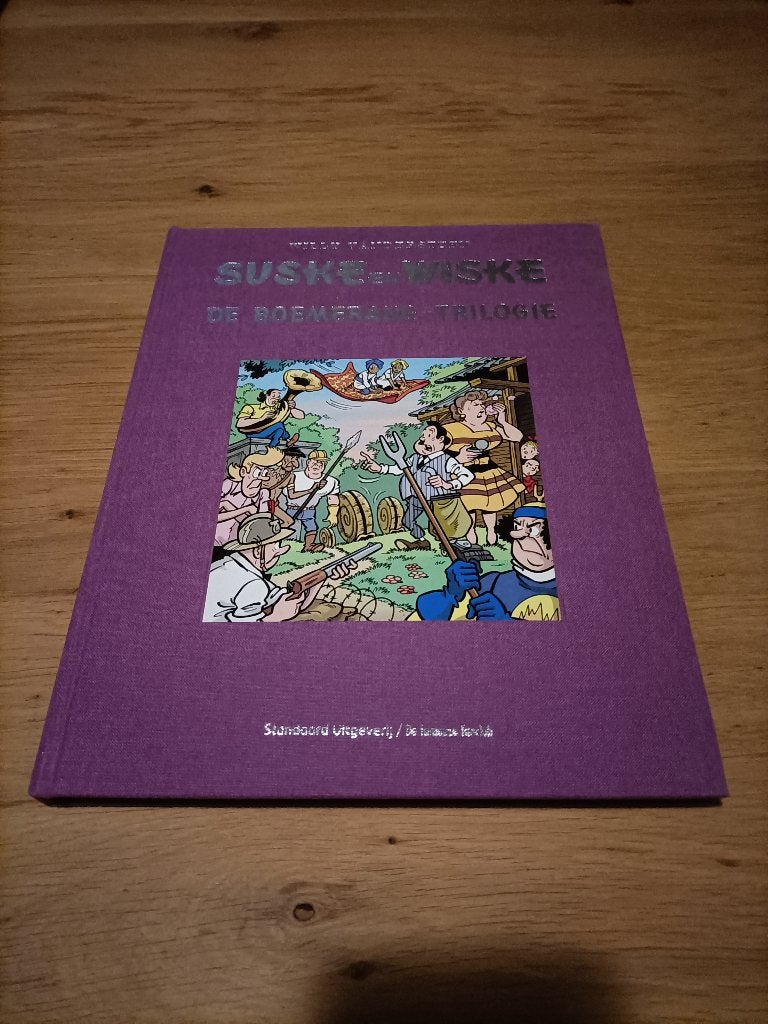 suske en wiske boemerang trilogie, Eén stripboek, Ophalen of Verzenden, Zo goed als nieuw, Willy Vandersteen