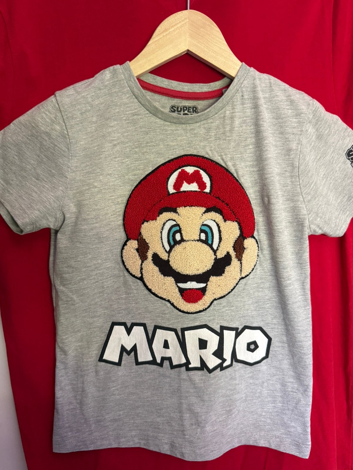 MARIO T shirt, Ophalen of Verzenden, Zo goed als nieuw, Jongen of Meisje, Shirt of Longsleeve