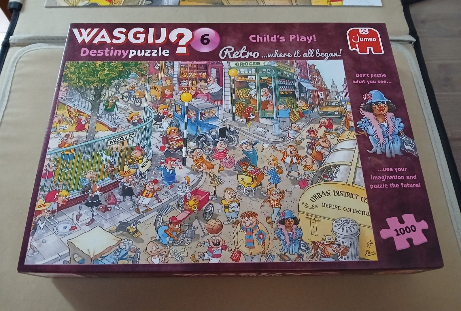 Wasgij destiny 6 Child's play, Ophalen of Verzenden, 500 t/m 1500 stukjes, Zo goed als nieuw