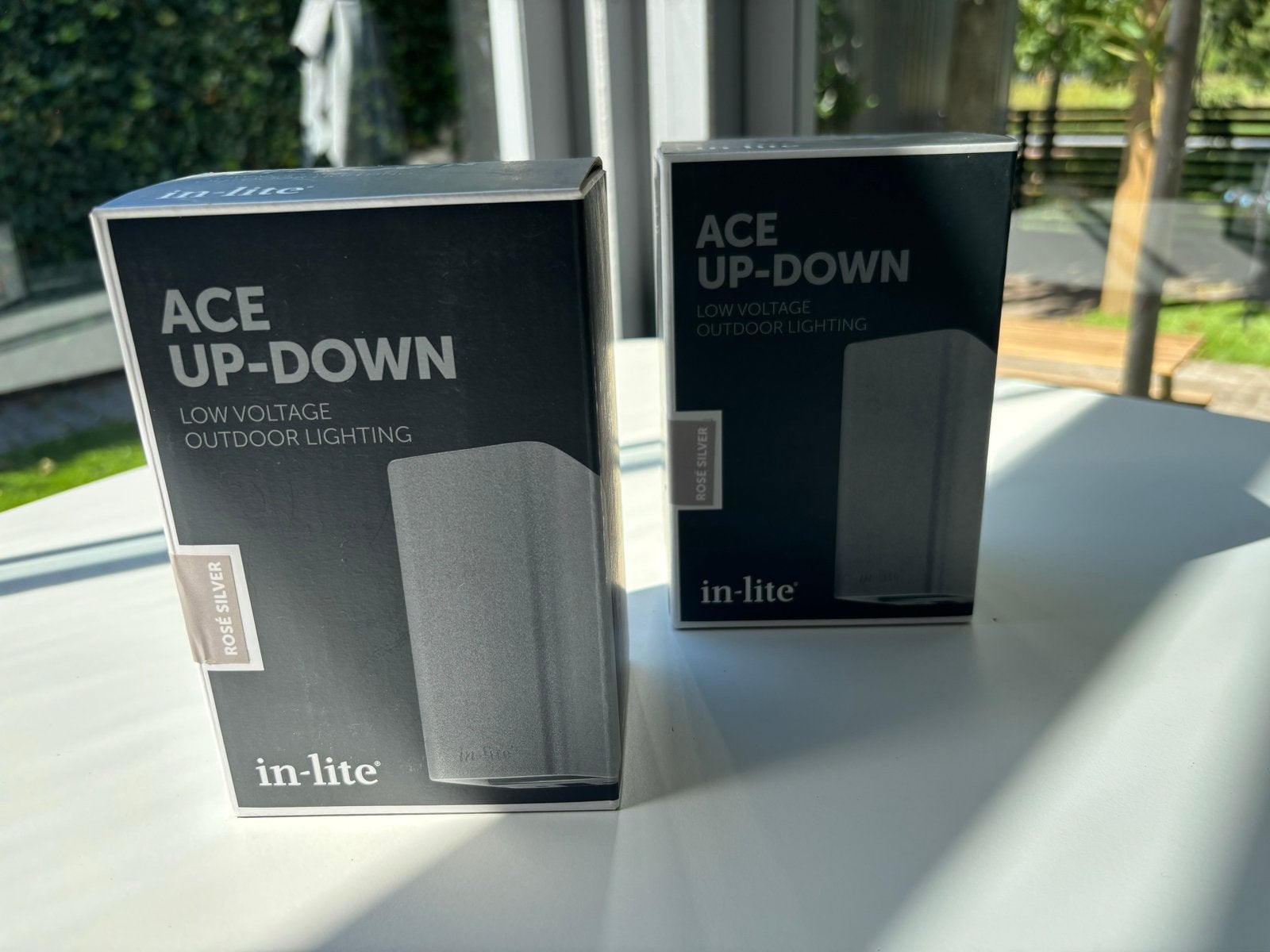 In-lite Ace Up-Down Rose Silver 12V, Wandlamp, Ophalen of Verzenden, Led, Nieuw