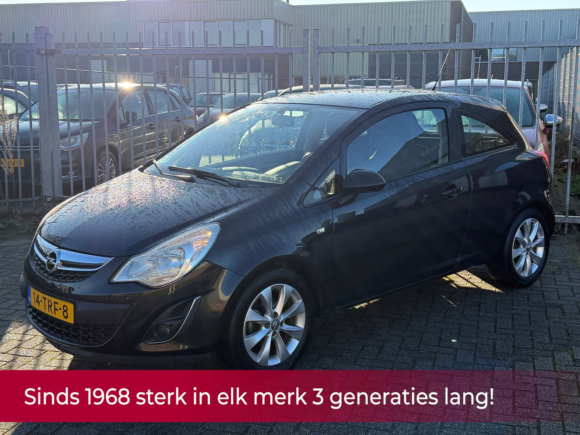 Opel Corsa 1.2-16V Anniversary Edition 86PK! NL AUTO NAP! Cr, Auto's, Opel, Voorwielaandrijving, Euro 5, Zwart, 4 cilinders
