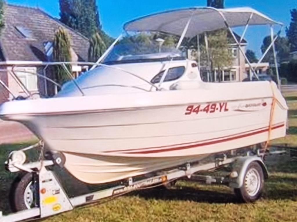 Te Koop Quicksilver 420 Flamingo, Watersport en Boten, Ophalen, Gebruikt, 30 tot 50 pk, Snelvarend