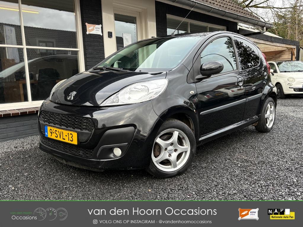 Peugeot 107 1.0 AIRCO | 5DRS | NW APK | NAP | EL RAMEN | LM, Voorwielaandrijving, Euro 5, Gebruikt, Metallic lak