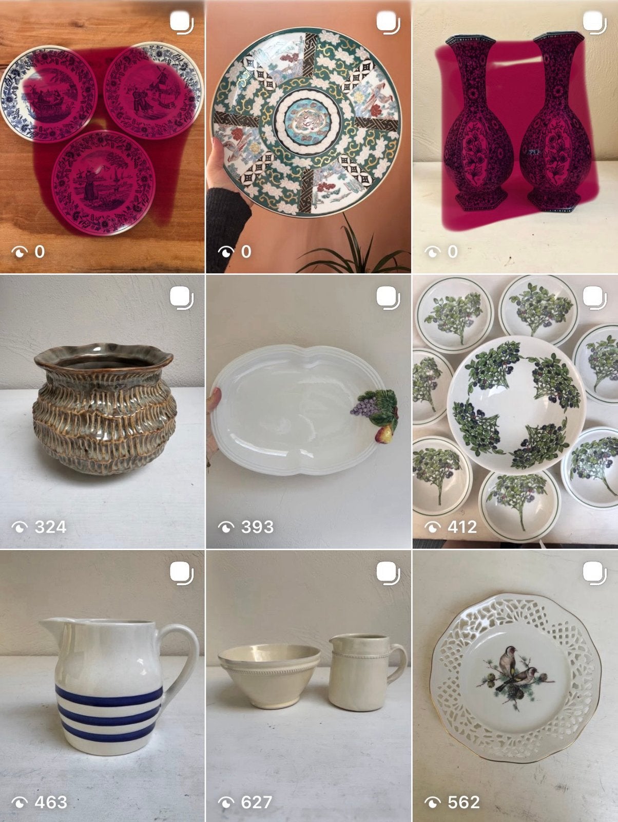 Vintage Servies, Vazen, Woonaccessoires & Antieke Meubels, Ophalen