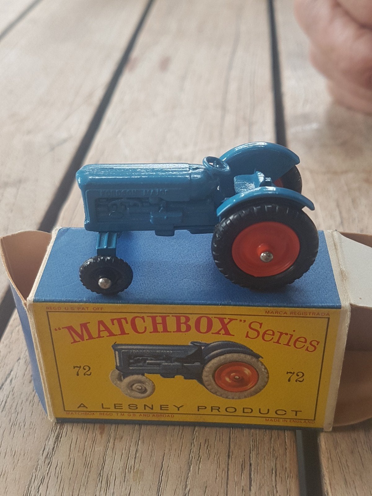 Matchbox tractor 72 fordson tractor, Ophalen of Verzenden