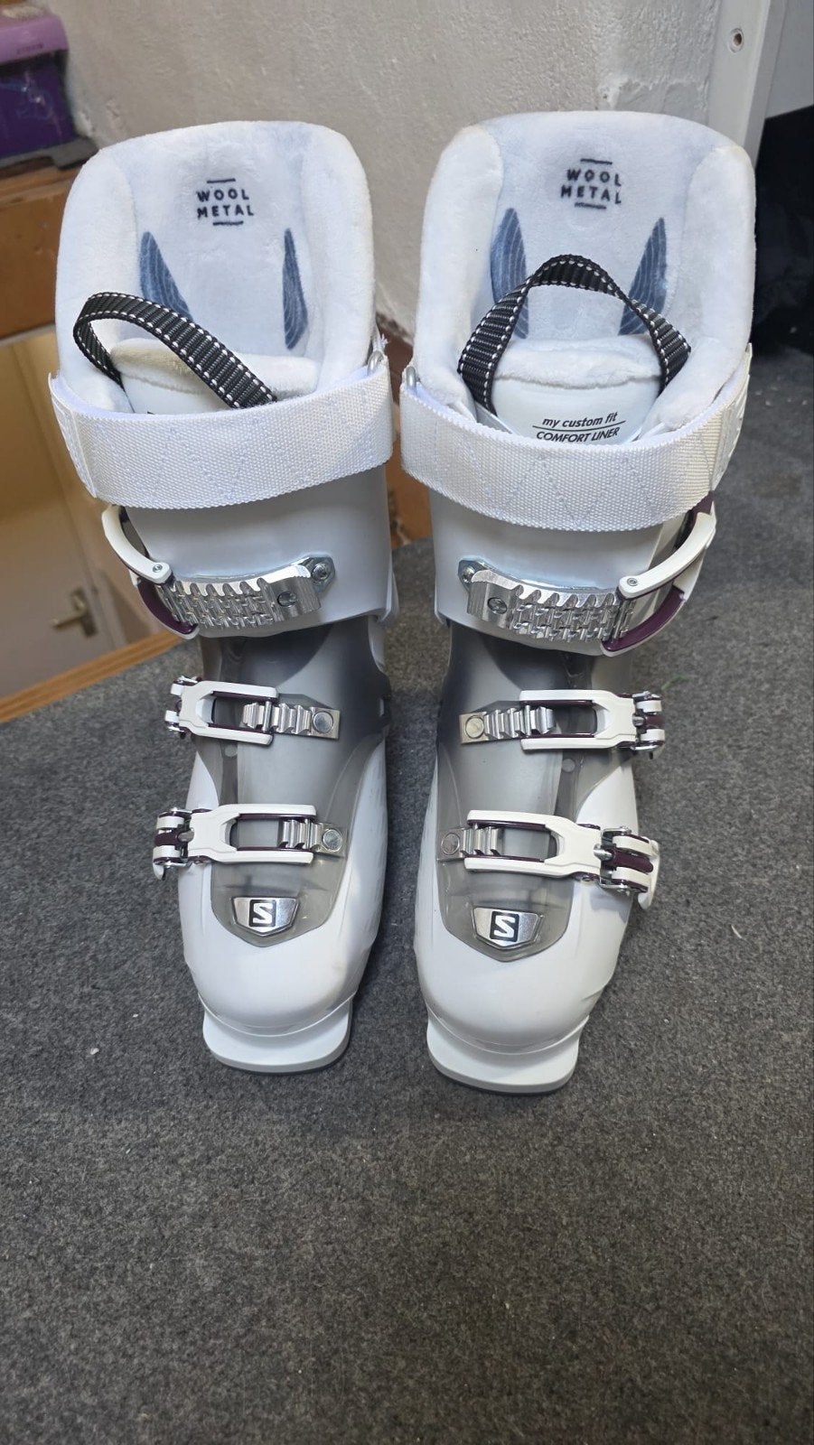 Salomon Skischoenen Dames - Maat 26/26,5, 160 tot 180 cm, Schoenen, Nieuw, Salomon