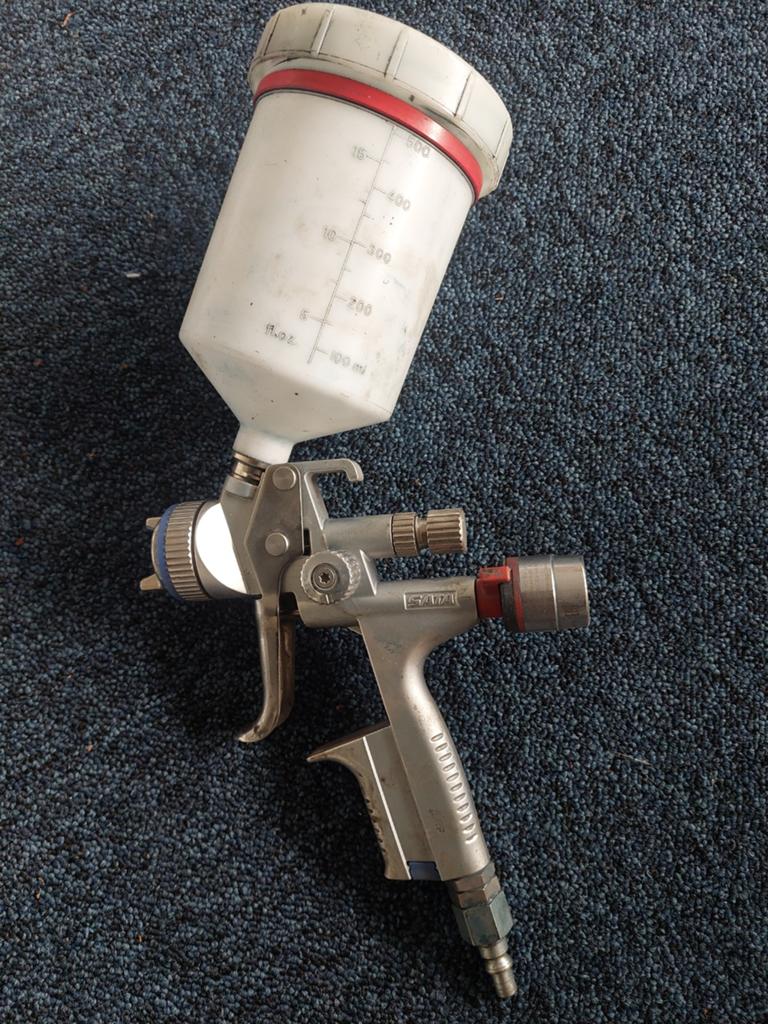 2x SATA Verfspuit Set 5000B HVLP met Adam 2 en Nozzle Kits, Ophalen of Verzenden, Overige typen