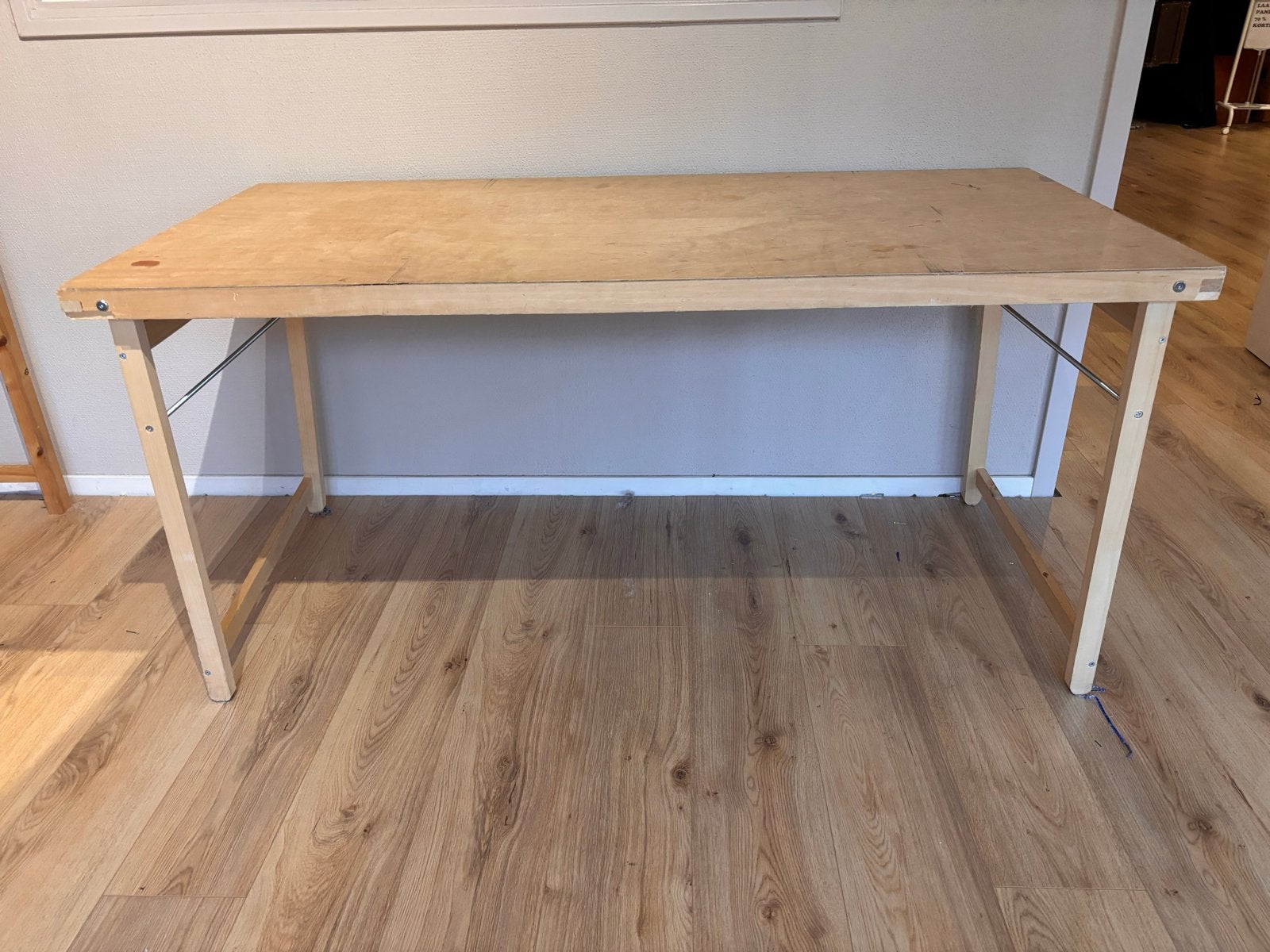 Houten klaptafel - Ideaal voor extra ruimte, Ophalen, Gebruikt, 100 tot 150 cm, 50 tot 100 cm