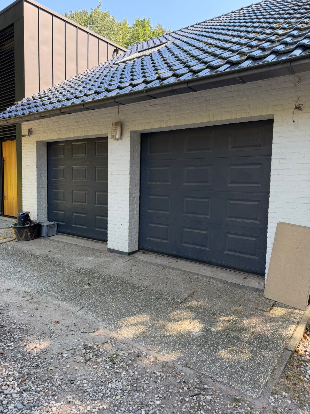 Garage deuren automatisch, Tuin en Terras, Ophalen, Gebruikt, Carport