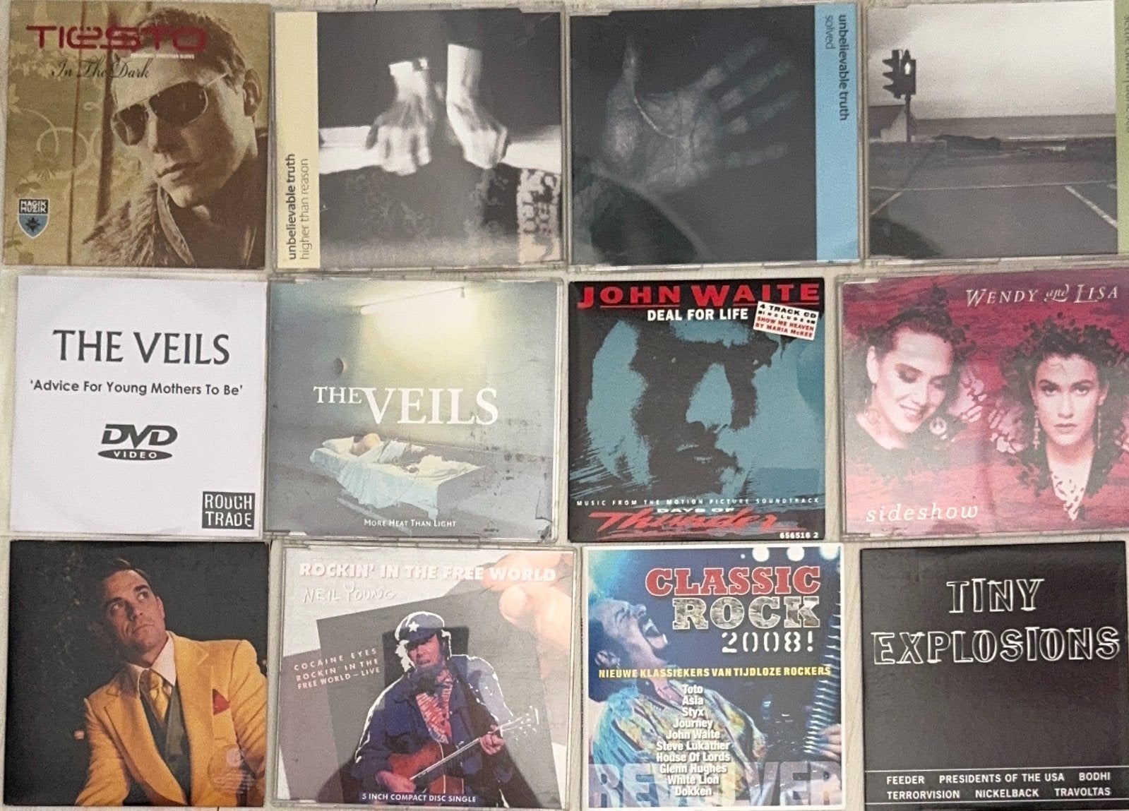 CD MAXI SINGLES, 12 stuks lees info aub, SET 4, Verzenden, Gebruikt, Pop, Promo
