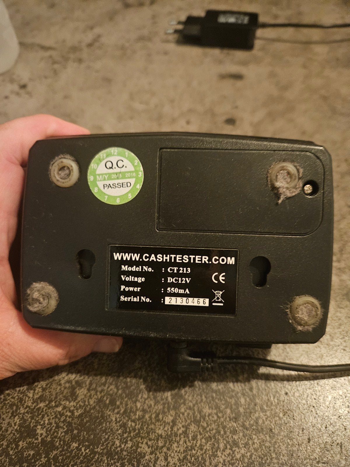 Cash Tester CT 213 valsgelddetector, Ophalen of Verzenden