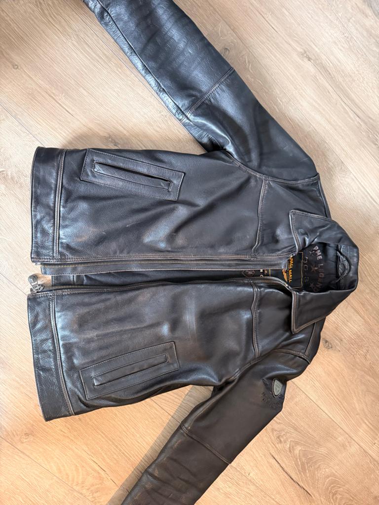 Pall Mall leren winterjas - Zo goed als nieuw - Maat L, Ophalen of Verzenden, Zo goed als nieuw, Maat 52/54 (L), Zwart
