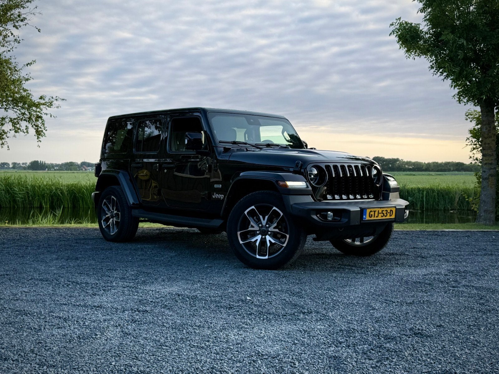 Jeep Wrangler 4xe Phev 380pk 4D Aut. 2022 Zwart EX BTW, Auto's, Automaat, 1995 cc, 1650 kg, 272 pk