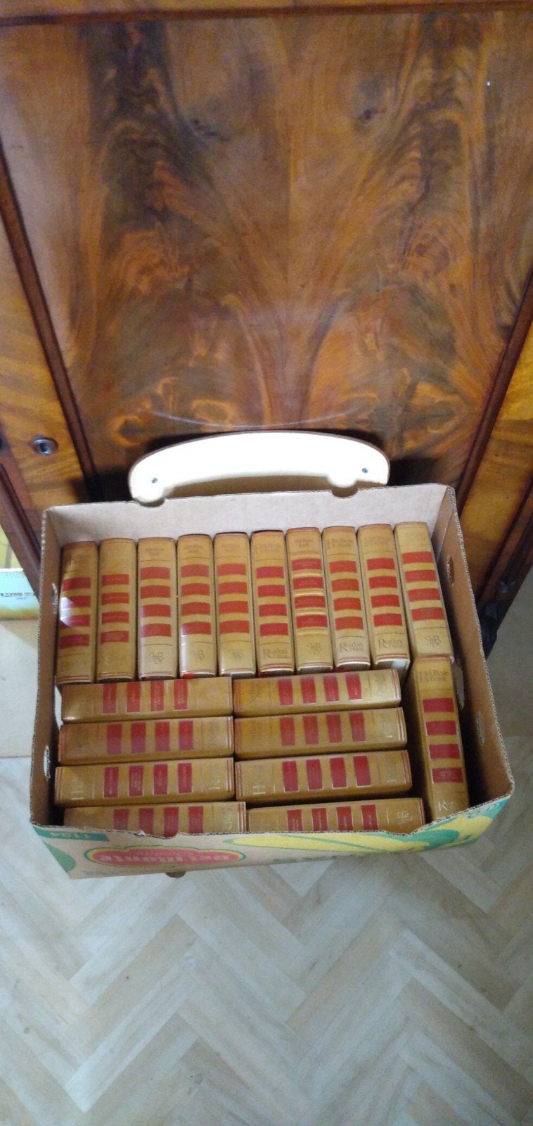 Readers Digest boeken, Ophalen